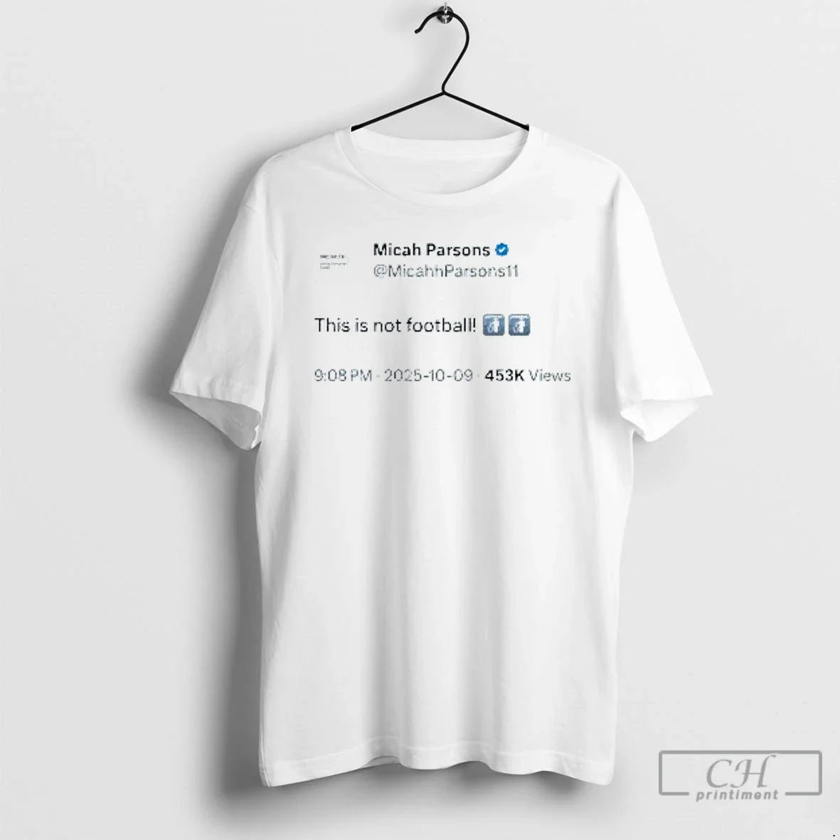 Classic Micah Parsons This Is Not Football Green Bay - Adult & Kids T-Shirts, Sweatshirts & Hoodies apparel design preview 1