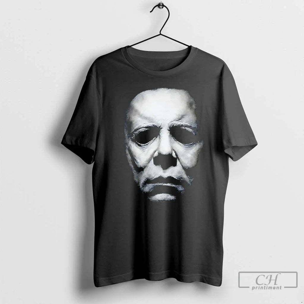 Classic Michael Myers Horror Character Big Face - Adult & Kids T-Shirts, Sweatshirts & Hoodies apparel design preview 1