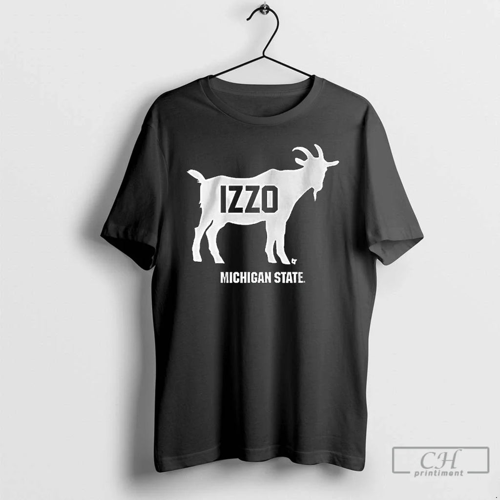 Classic Michigan State Basketball Izzo Goat Long - Adult & Kids T-Shirts, Sweatshirts & Hoodies apparel design preview 1