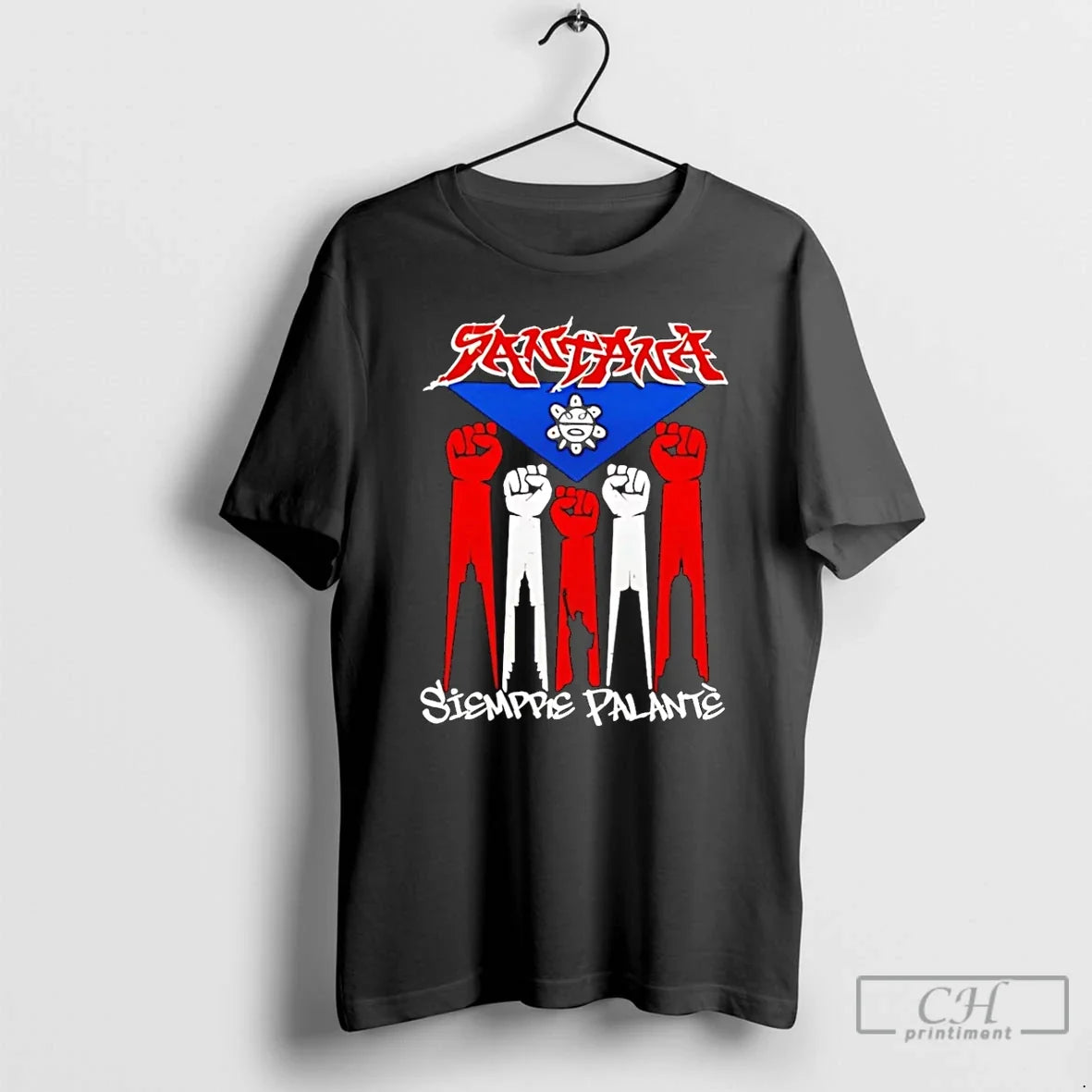 Classic Mike Santana Siemppie Palante Hand - Adult & Kids T-Shirts, Sweatshirts & Hoodies apparel design preview 1
