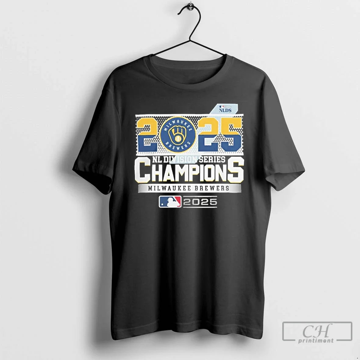 Classic Milwaukee Brewers 2025 Nl Division Series - Adult & Kids T-Shirts, Sweatshirts & Hoodies apparel design preview 1