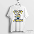 Classic Minion Banana People Say Im Crazy If They Met - Adult & Kids T-Shirts, Sweatshirts & Hoodies apparel design preview 1