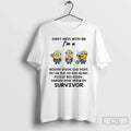 Classic Minion Dont Mess With Me Im A Wooden Spoon - Adult & Kids T-Shirts, Sweatshirts & Hoodies apparel design preview 1