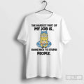 Classic Minions The Hardest Part Of My Job Is Being - Adult & Kids T-Shirts, Sweatshirts & Hoodies apparel design preview 1