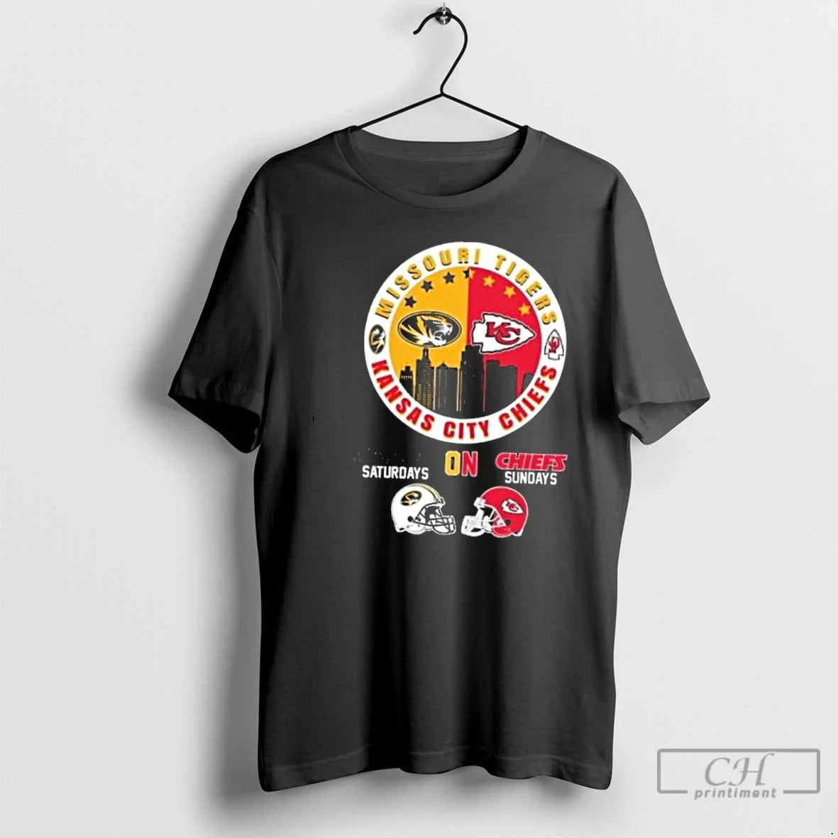 Classic Missouri Tigers And Kansas City Chiefs Mizzou - Adult & Kids T-Shirts, Sweatshirts & Hoodies apparel design preview 1