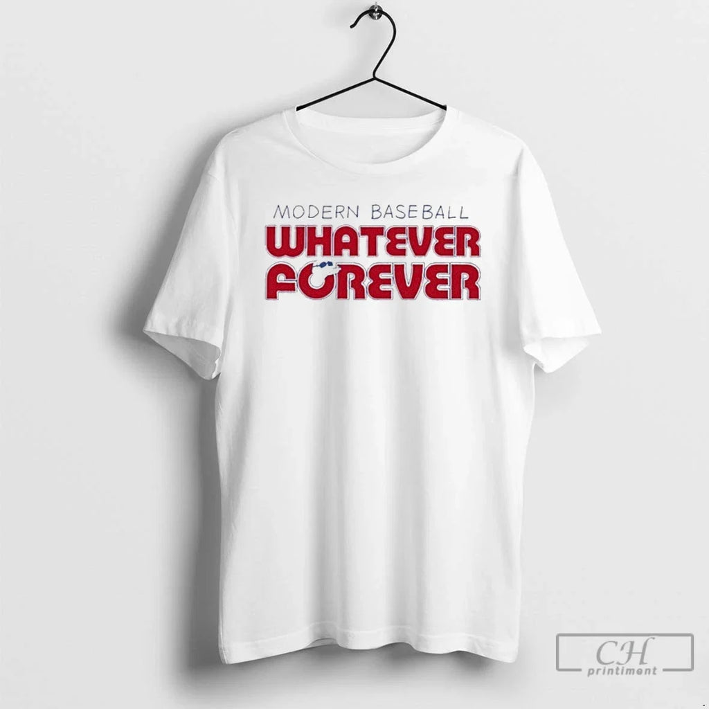 Classic Modern Baseball Whatever Forever - Adult & Kids T-Shirts, Sweatshirts & Hoodies apparel design preview 1