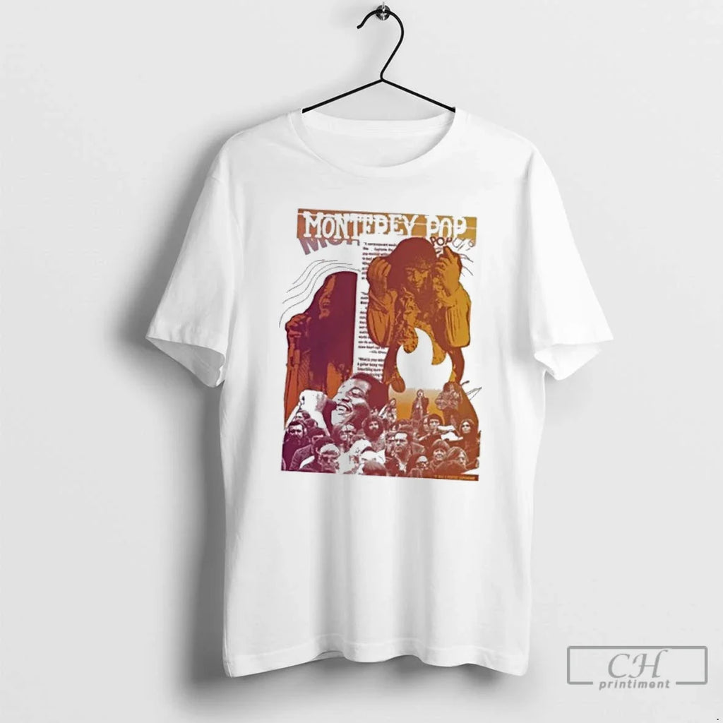 Classic Monterey Pop This Is The Love Crowd - Adult & Kids T-Shirts, Sweatshirts & Hoodies apparel design preview 1