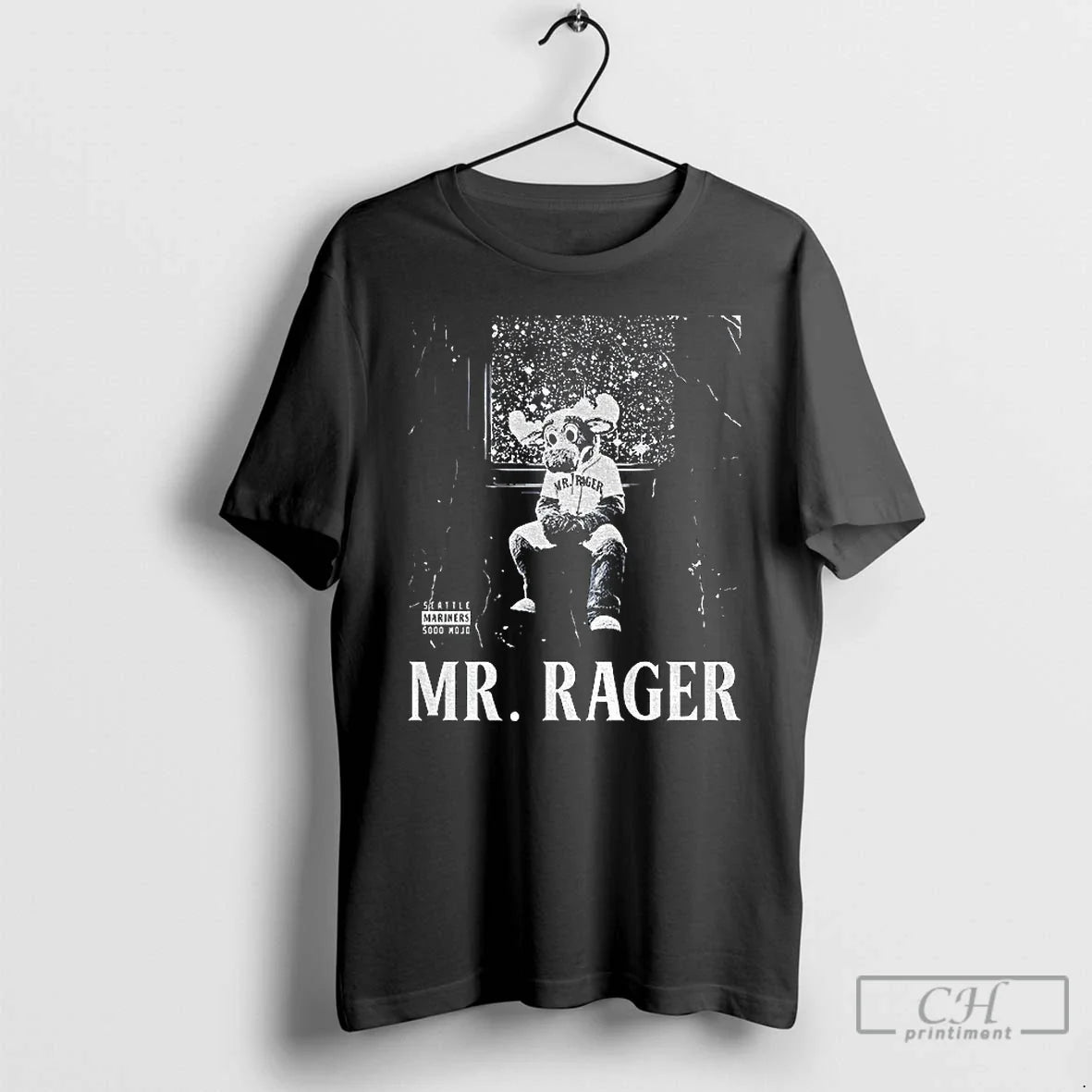 Classic Moose Ster Rager Mr Parody Seattle Mariners - Adult & Kids T-Shirts, Sweatshirts & Hoodies apparel design preview 1