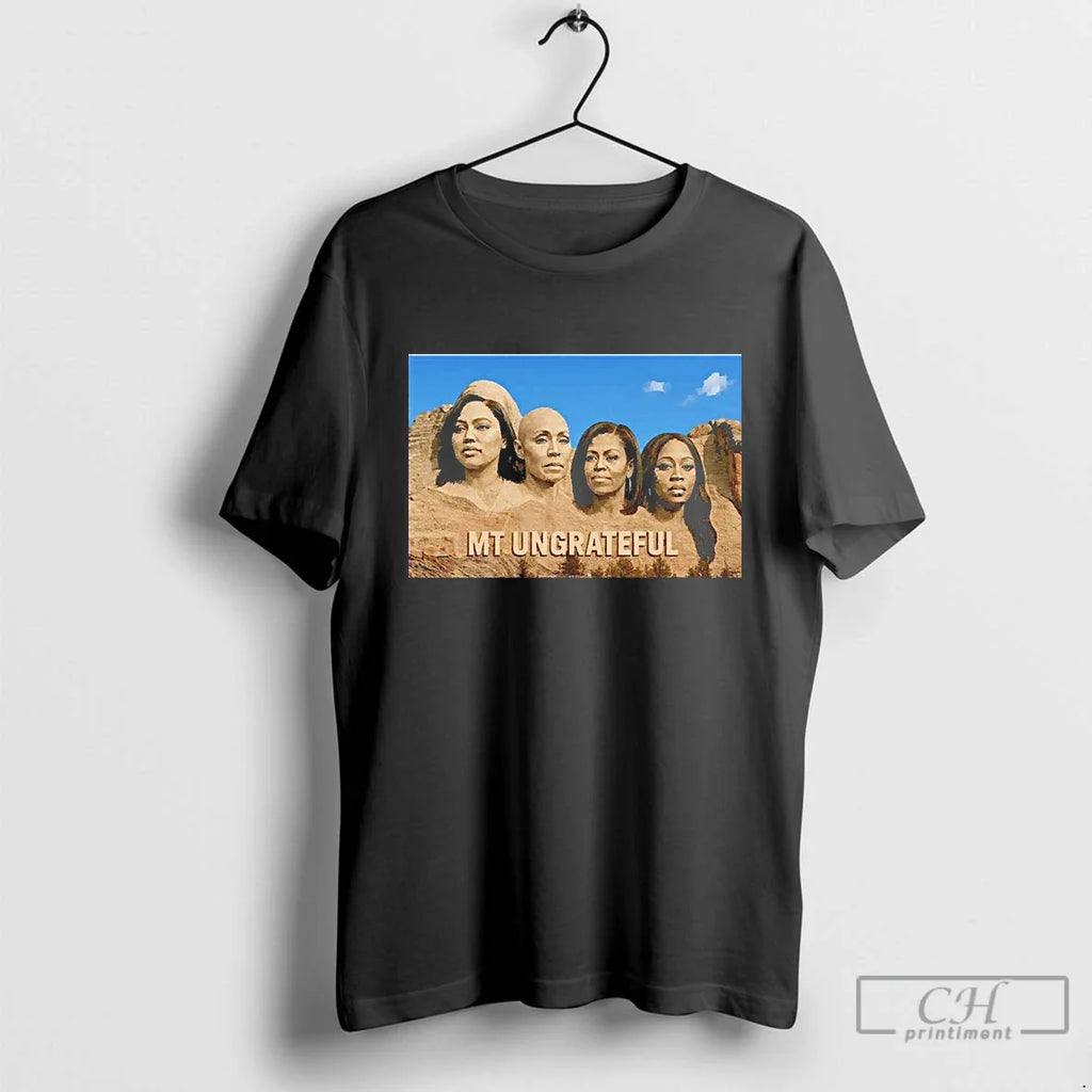 Classic Mt Ungrateful Mount Rushmore Kamala Harris - Adult & Kids T-Shirts, Sweatshirts & Hoodies apparel design preview 1