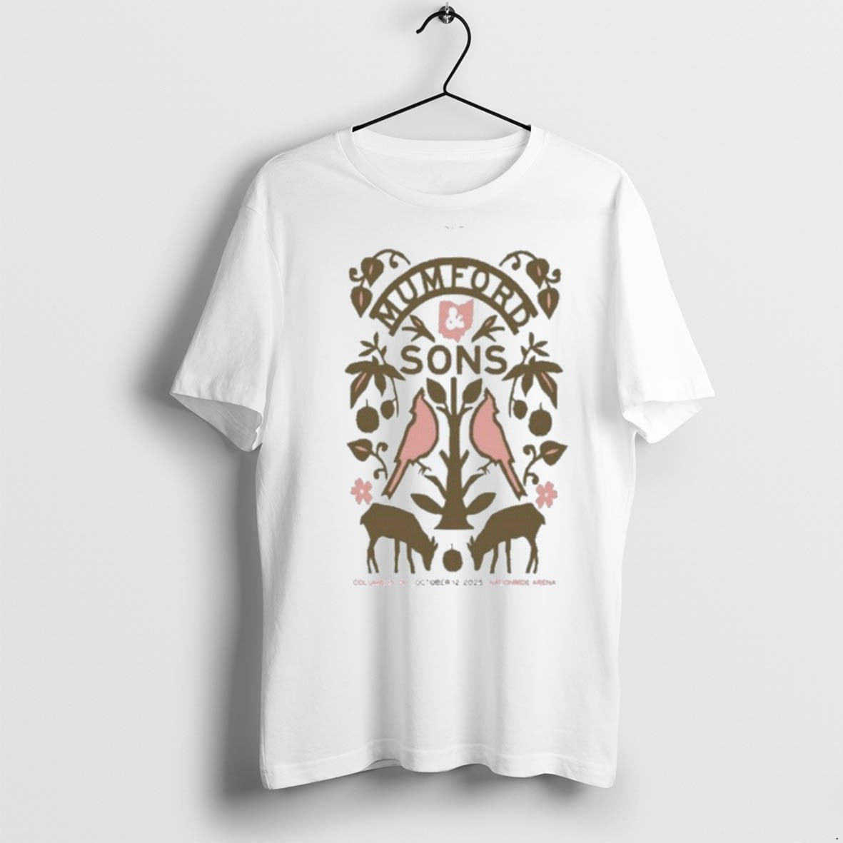 Classic Mumford Sons Nationwide Arena October 12 2025 - Adult & Kids T-Shirts, Sweatshirts & Hoodies apparel design preview 1