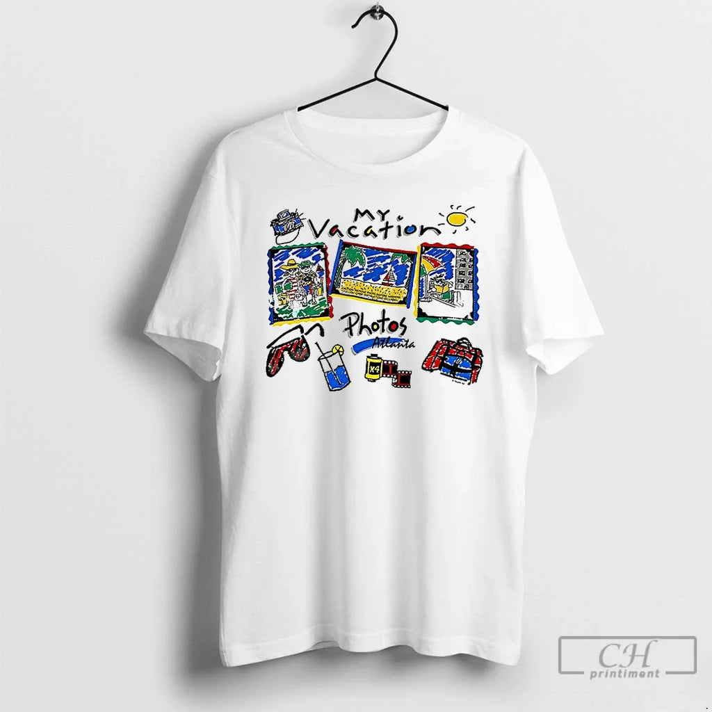Classic My Vacation Photos Atlanta - Adult & Kids T-Shirts, Sweatshirts & Hoodies apparel design preview 1