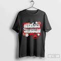 Classic Nebraska Cornhuskers Retro Flower Blackshirt - Adult & Kids T-Shirts, Sweatshirts & Hoodies apparel design preview 1