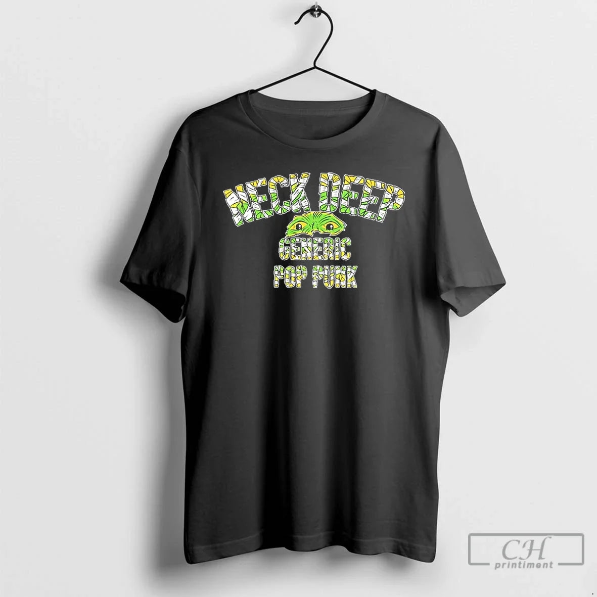 Classic Neck Deep Generic Pop Punk Halloween - Adult & Kids T-Shirts, Sweatshirts & Hoodies apparel design preview 1