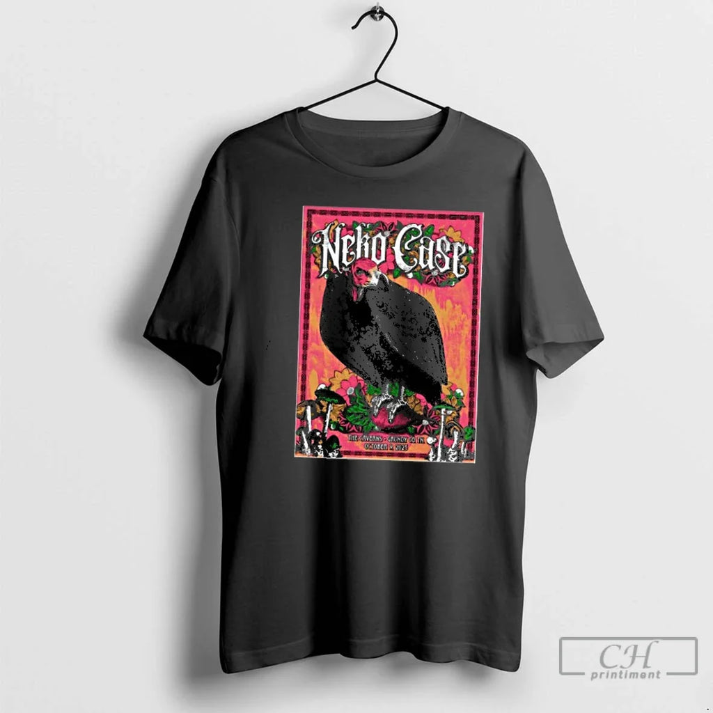 Classic Neko Case October 9 2025 The Caverns In - Adult & Kids T-Shirts, Sweatshirts & Hoodies apparel design preview 1