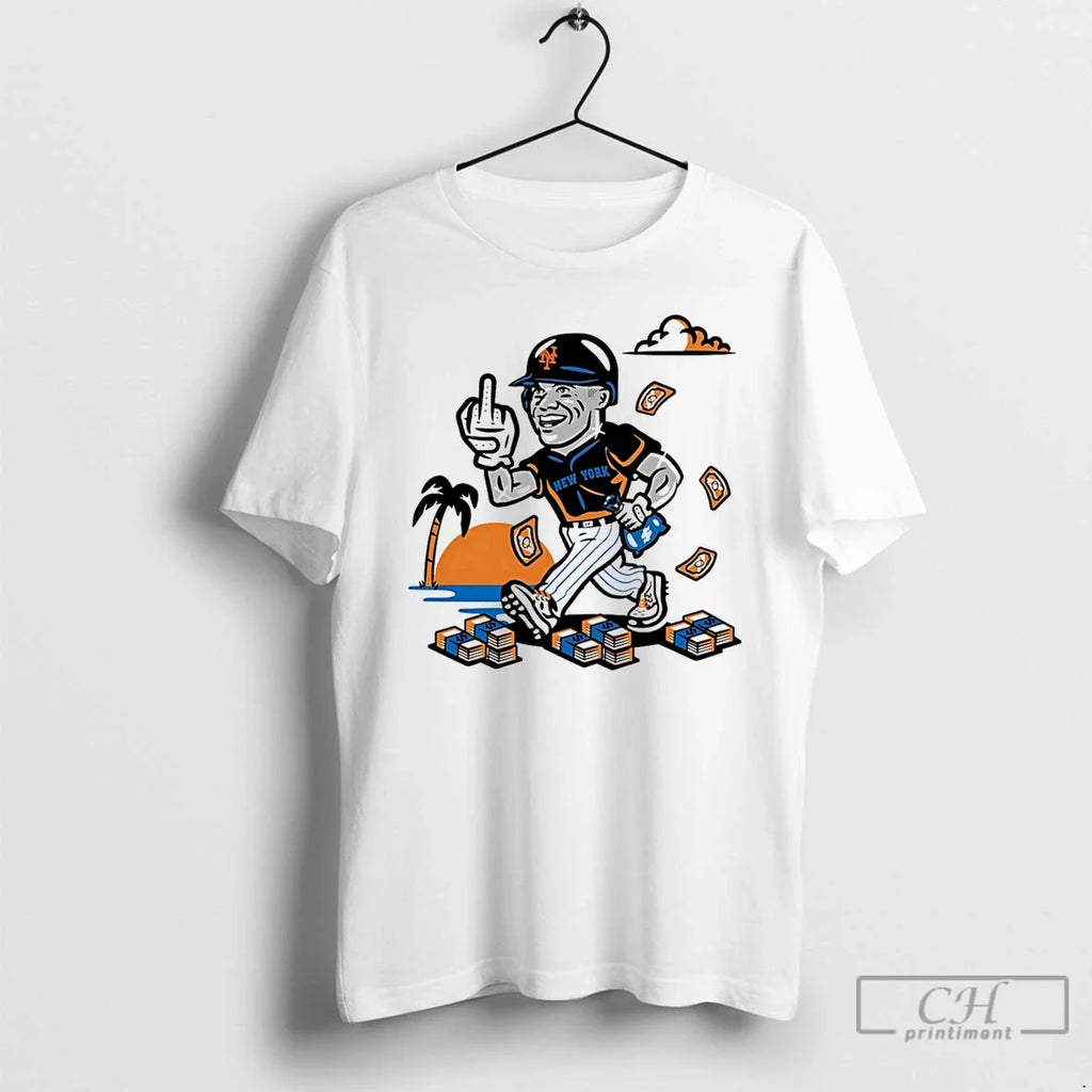 Classic New York Mets Juan Soto Middle Finger With - Adult & Kids T-Shirts, Sweatshirts & Hoodies apparel design preview 1