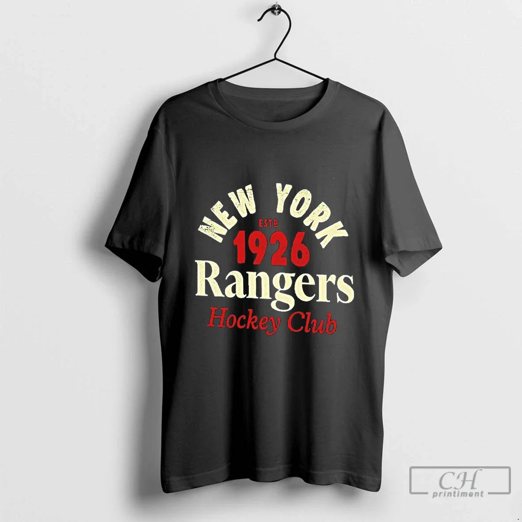 Classic New York Rangers Est 1926 Hockey Club - Adult & Kids T-Shirts, Sweatshirts & Hoodies apparel design preview 1