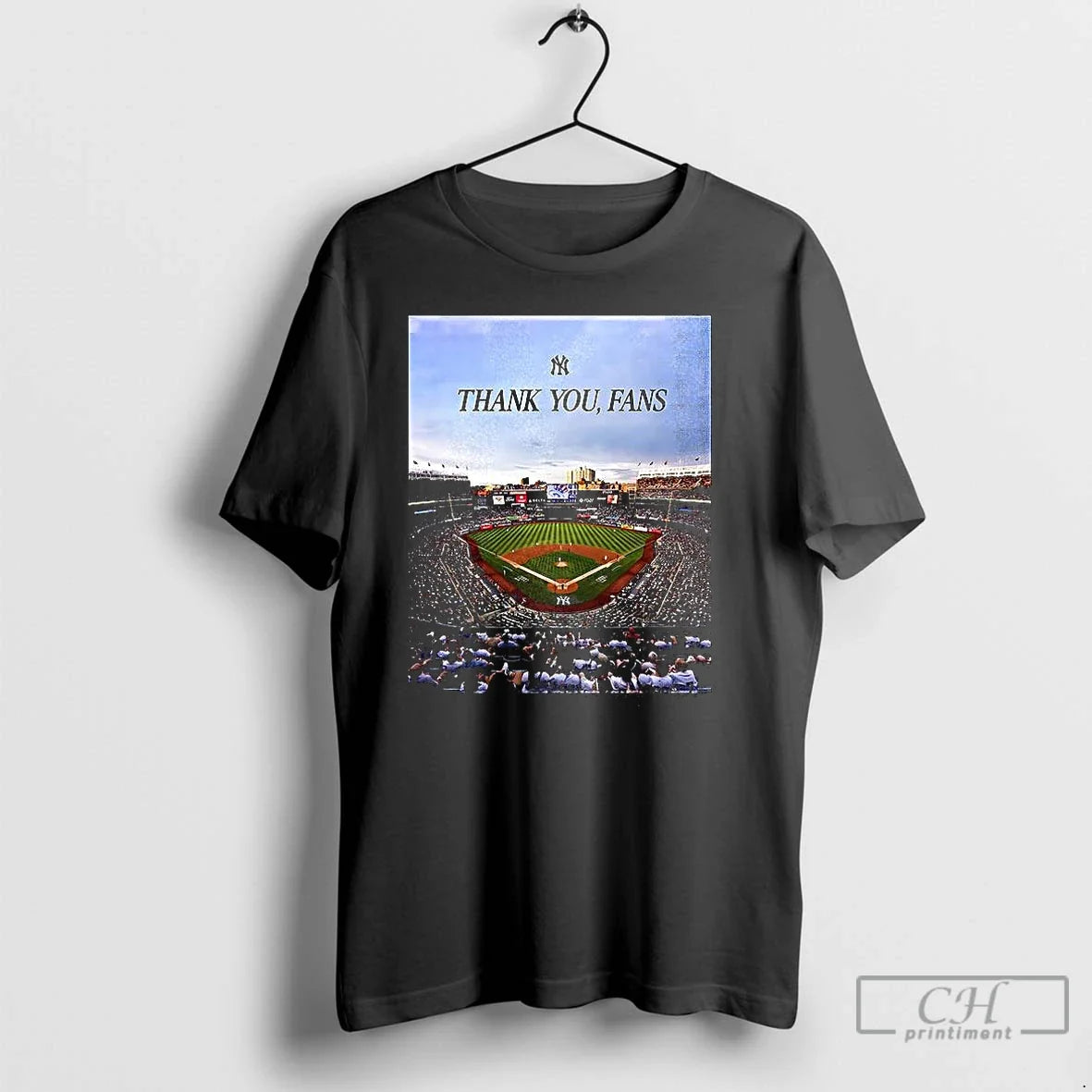 Classic New York Yankees Stadium Thank You Fans - Adult & Kids T-Shirts, Sweatshirts & Hoodies apparel design preview 1