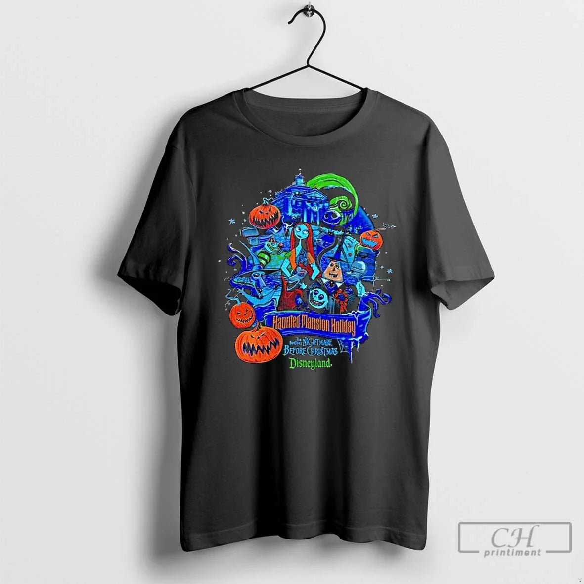 Classic Nightmare Before Christmas 2025 Long Sleve - Adult & Kids T-Shirts, Sweatshirts & Hoodies apparel design preview 1