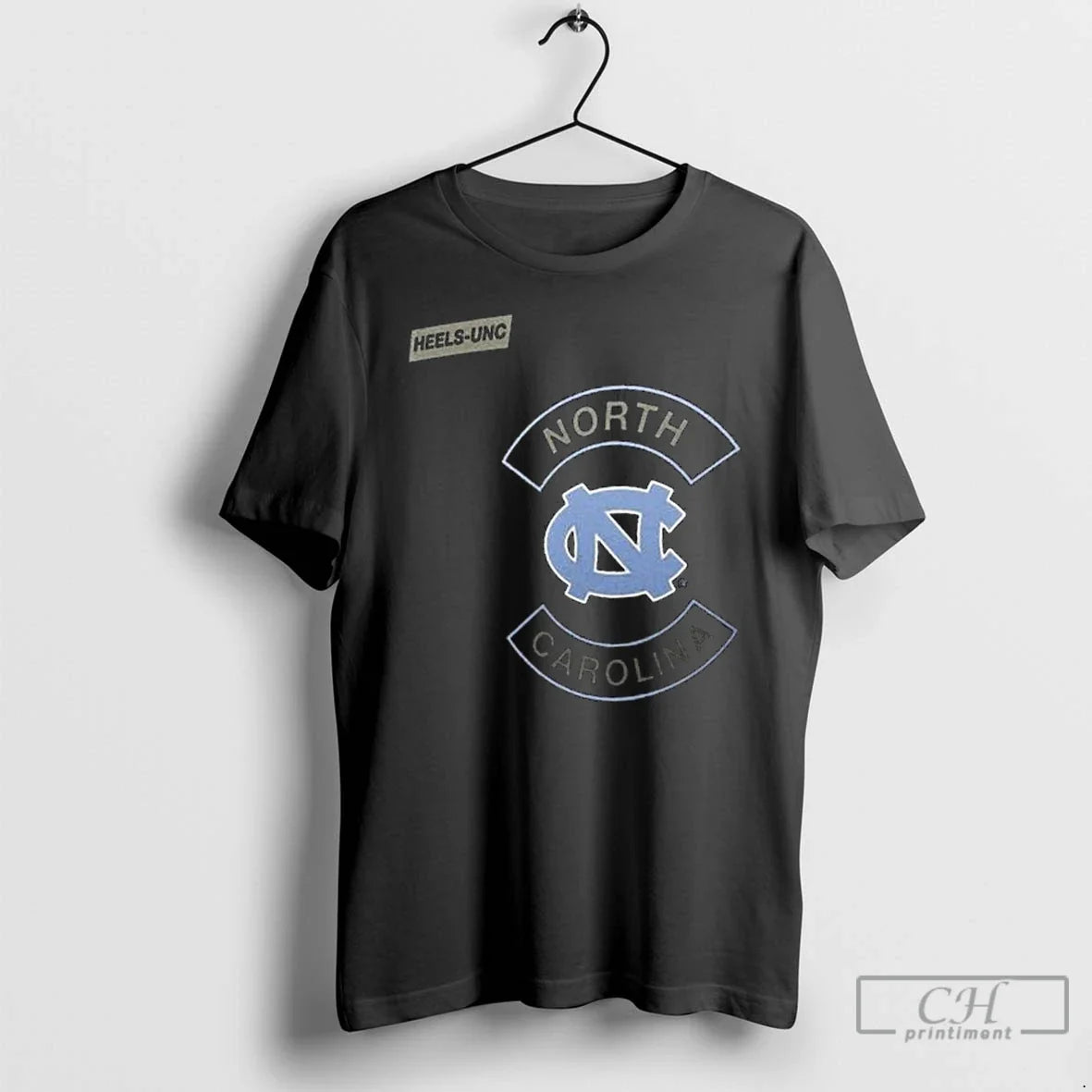 Classic North Carolina Tar Heels 2025 Military - Adult & Kids T-Shirts, Sweatshirts & Hoodies apparel design preview 1