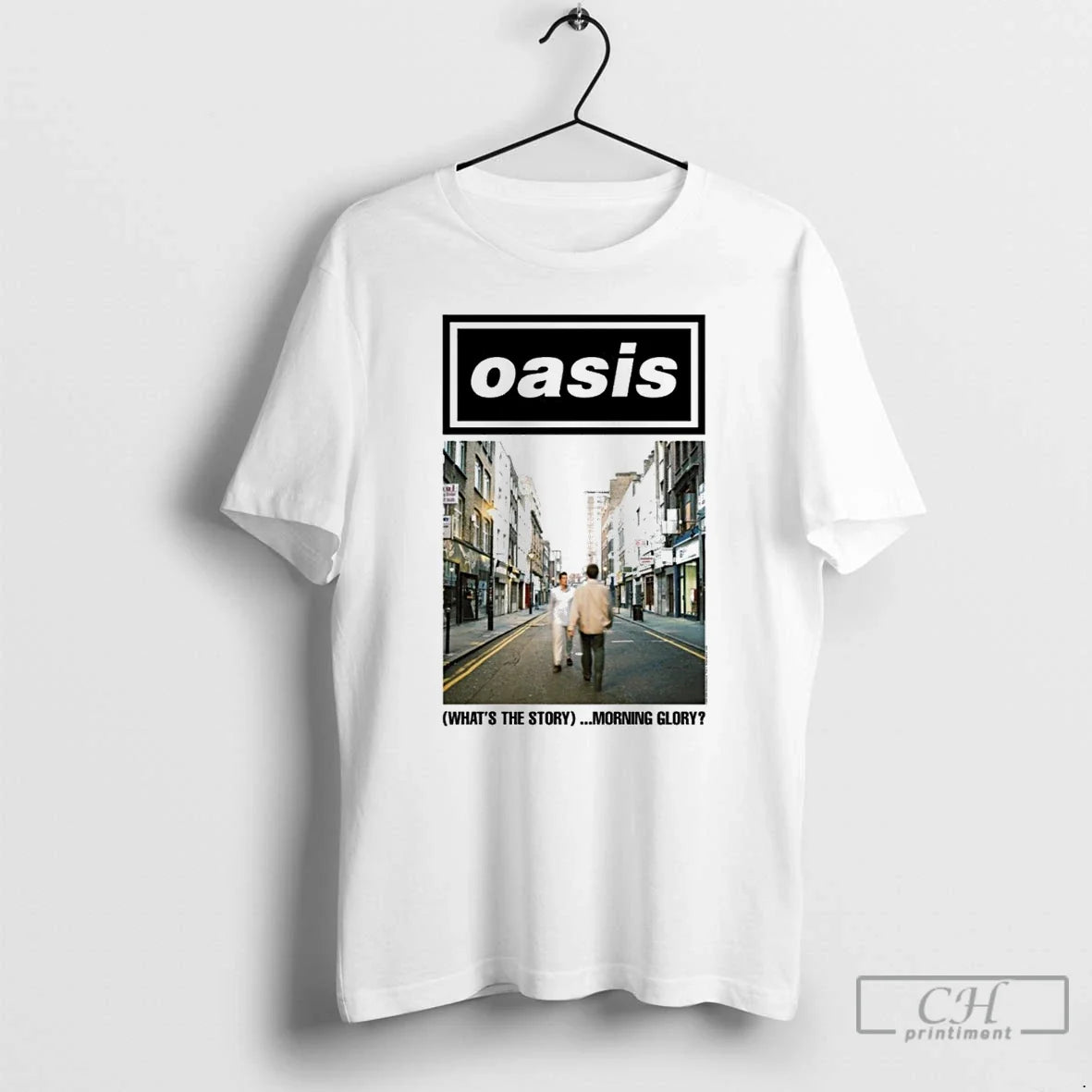 Classic Oasis Whats The Story Morning Glory Album - Adult & Kids T-Shirts, Sweatshirts & Hoodies apparel design preview 1