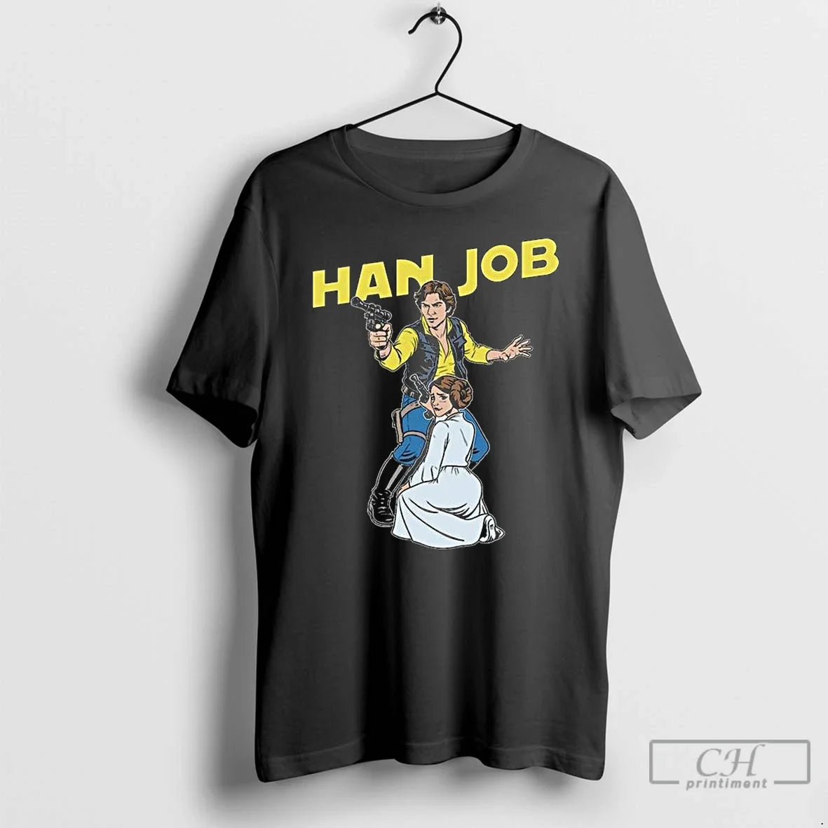 Classic Orbital Han Job Long Sleve - Adult & Kids T-Shirts, Sweatshirts & Hoodies apparel design preview 1