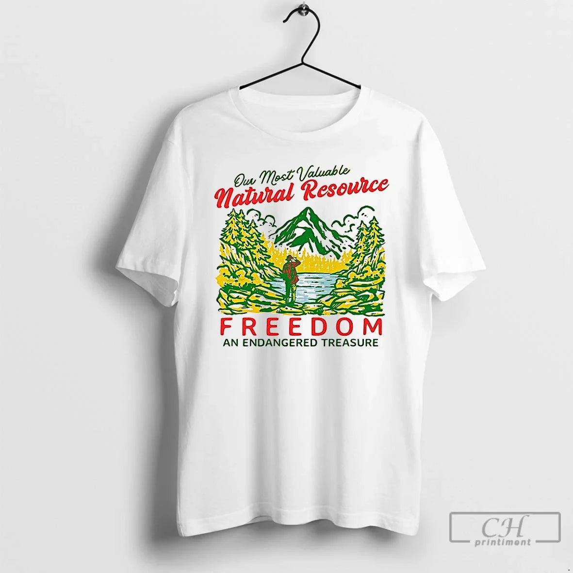 Classic Our Most Valuable Natural Resource Freedom - Adult & Kids T-Shirts, Sweatshirts & Hoodies apparel design preview 1