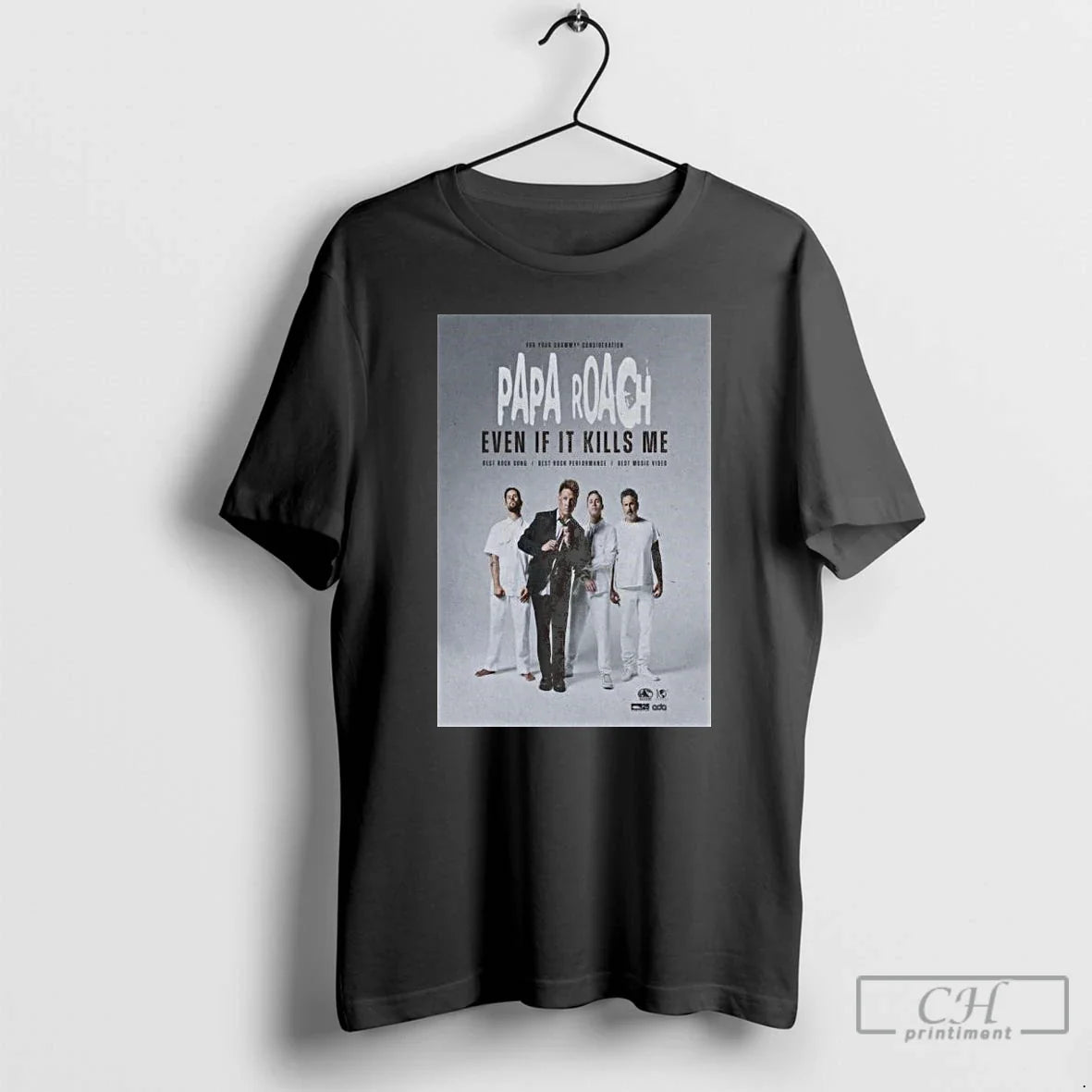 Classic Papa Roach Even If It Kills Me 2025 Long - Adult & Kids T-Shirts, Sweatshirts & Hoodies apparel design preview 1