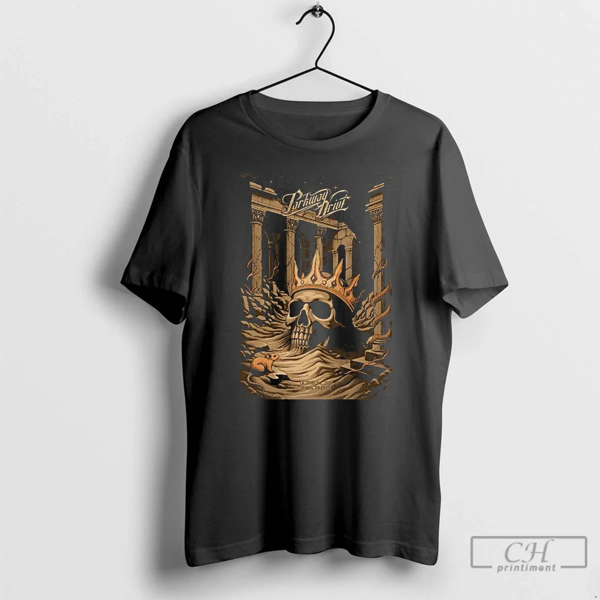 Classic Parkway Drive At Le Zenith On Oct 2 2025 - Adult & Kids T-Shirts, Sweatshirts & Hoodies apparel design preview 1