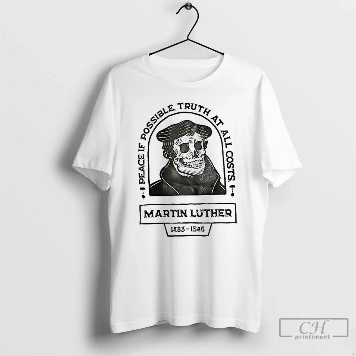 Classic Peace If Possible Truth At All Costs Martin - Adult & Kids T-Shirts, Sweatshirts & Hoodies apparel design preview 1
