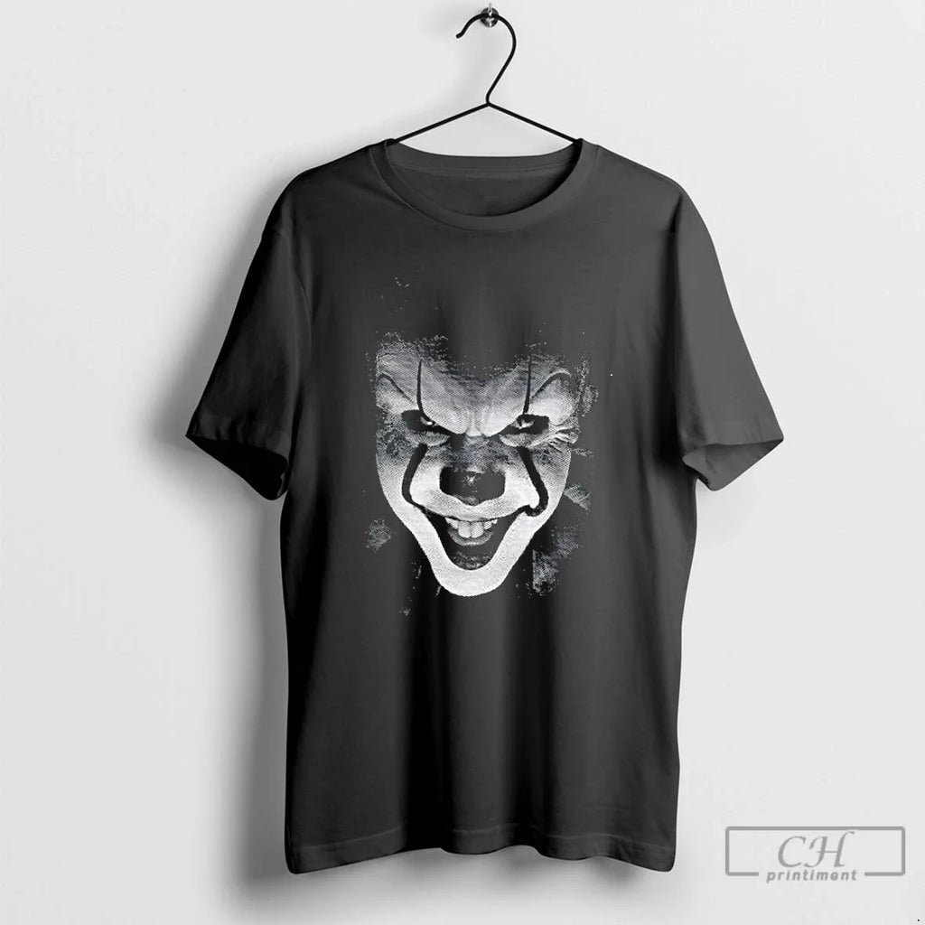 Classic Pennywise Big Face Graphic Halloween - Adult & Kids T-Shirts, Sweatshirts & Hoodies apparel design preview 1