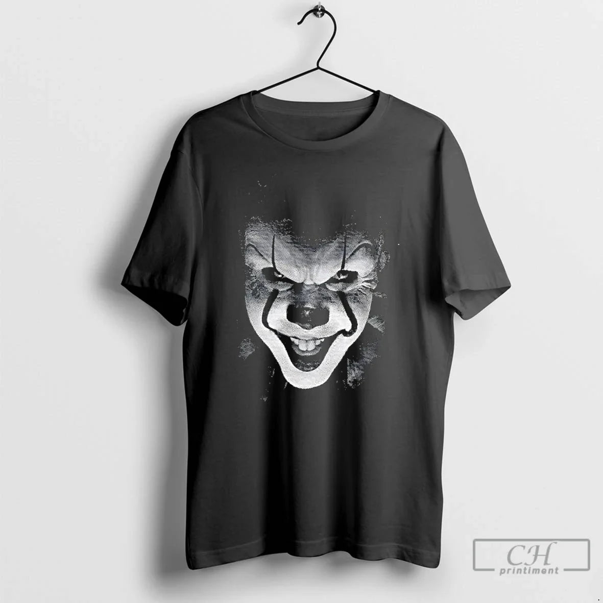 Classic Pennywise Big Face Graphic Halloween - Adult & Kids T-Shirts, Sweatshirts & Hoodies apparel design preview 1