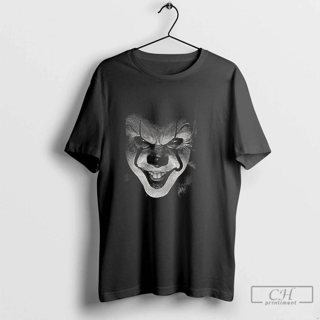 Classic Pennywise It Big Face Graphic Halloween - Adult & Kids T-Shirts, Sweatshirts & Hoodies apparel design preview 1