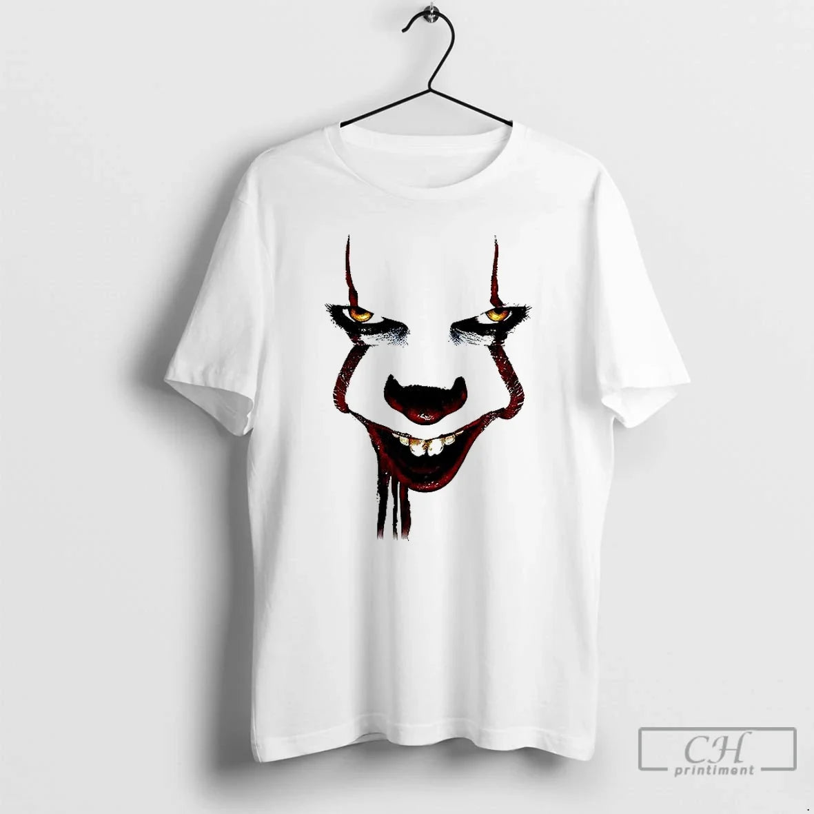 Classic Pennywise Smile It Big Face Graphic Halloween - Adult & Kids T-Shirts, Sweatshirts & Hoodies apparel design preview 1