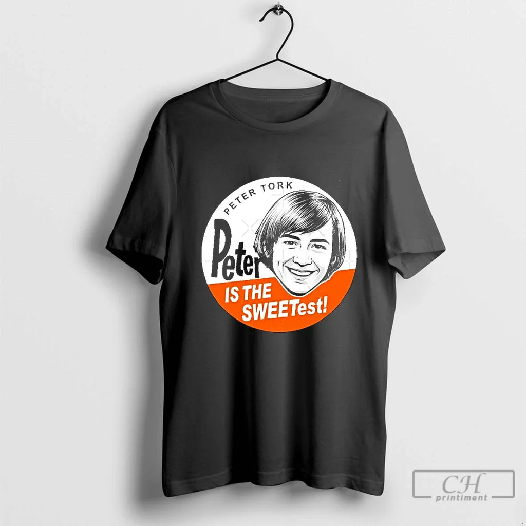 Classic Peter Tork Is The Sweetest Blackshirt - Adult & Kids T-Shirts, Sweatshirts & Hoodies apparel design preview 1