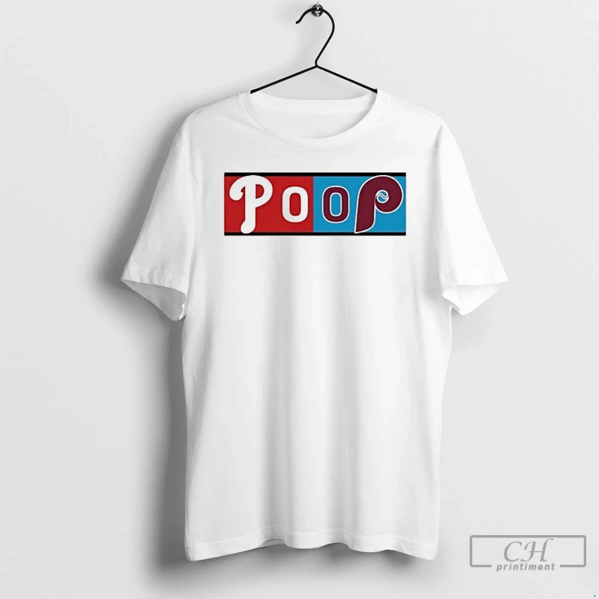 Classic Philadelphia Phillies Poop Game Mlb - Adult & Kids T-Shirts, Sweatshirts & Hoodies apparel design preview 1