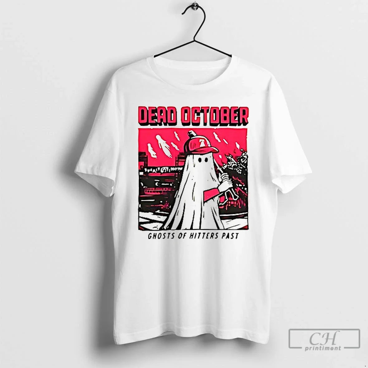 Classic Philadelphia Phillies Dead October Ghosts Of - Adult & Kids T-Shirts, Sweatshirts & Hoodies apparel design preview 1
