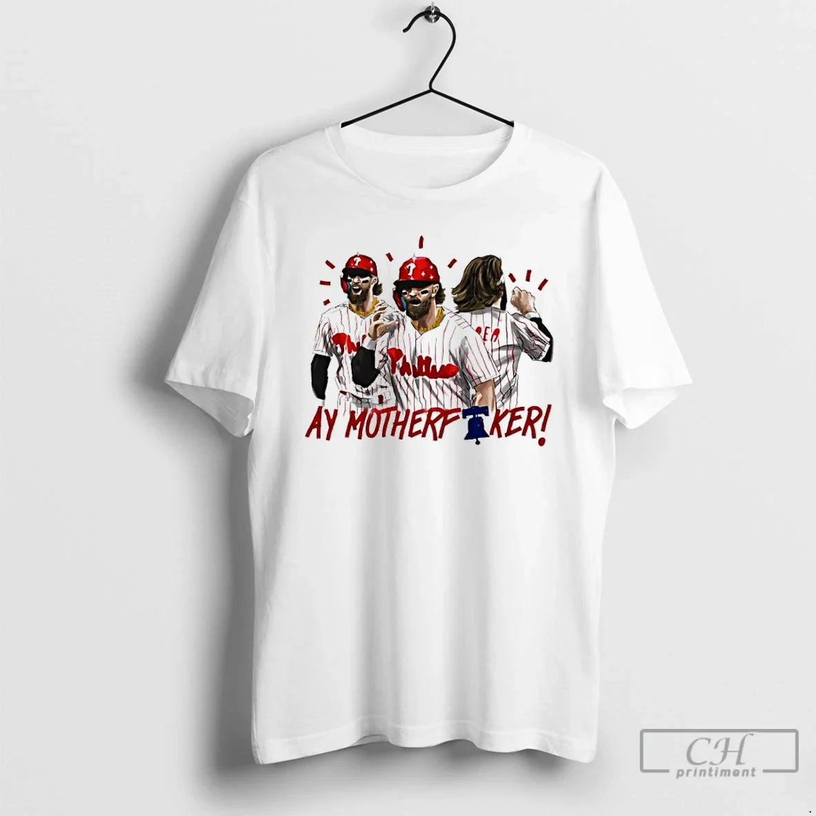 Classic Philadelphia Phillies Player Ay Motherfucker - Adult & Kids T-Shirts, Sweatshirts & Hoodies apparel design preview 1