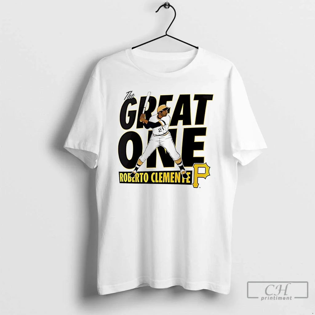 Classic Pittsburgh Pirates Roberto Clemente The Great - Adult & Kids T-Shirts, Sweatshirts & Hoodies apparel design preview 1