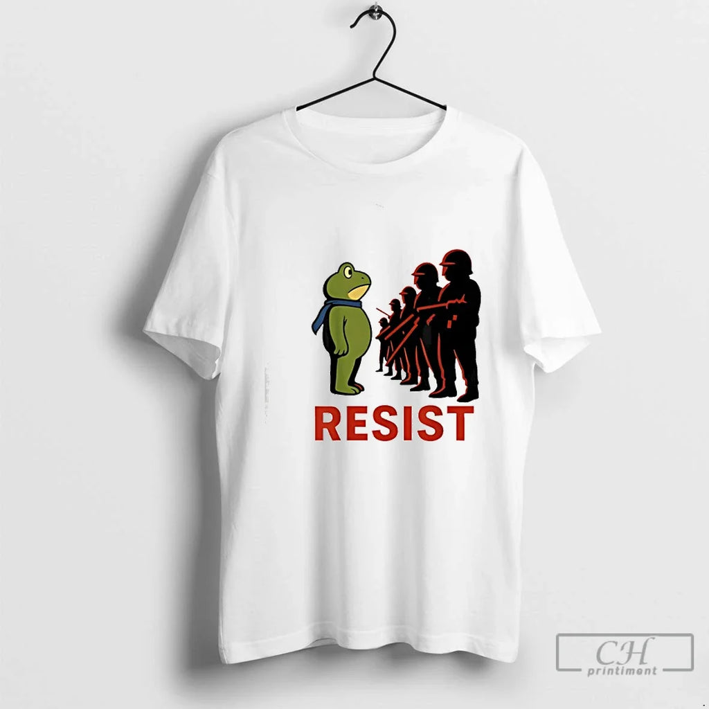 Classic Portland 2025 Resist Frog Protest Retro - Adult & Kids T-Shirts, Sweatshirts & Hoodies apparel design preview 1