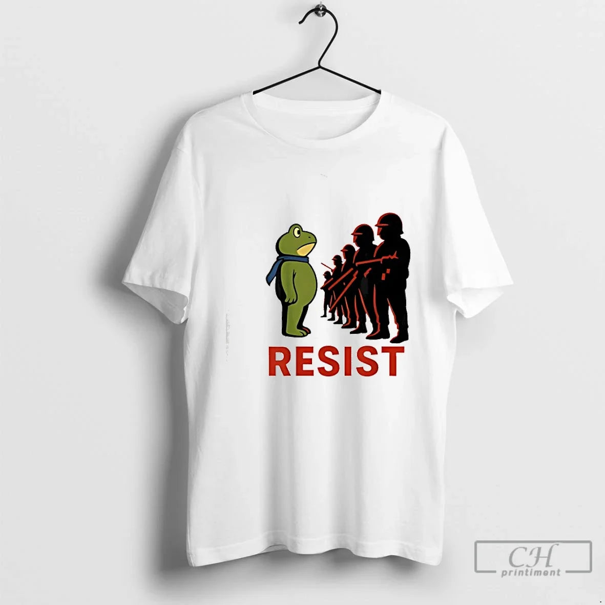 Classic Portland 2025 Resist Frog Protest Retro - Adult & Kids T-Shirts, Sweatshirts & Hoodies apparel design preview 1