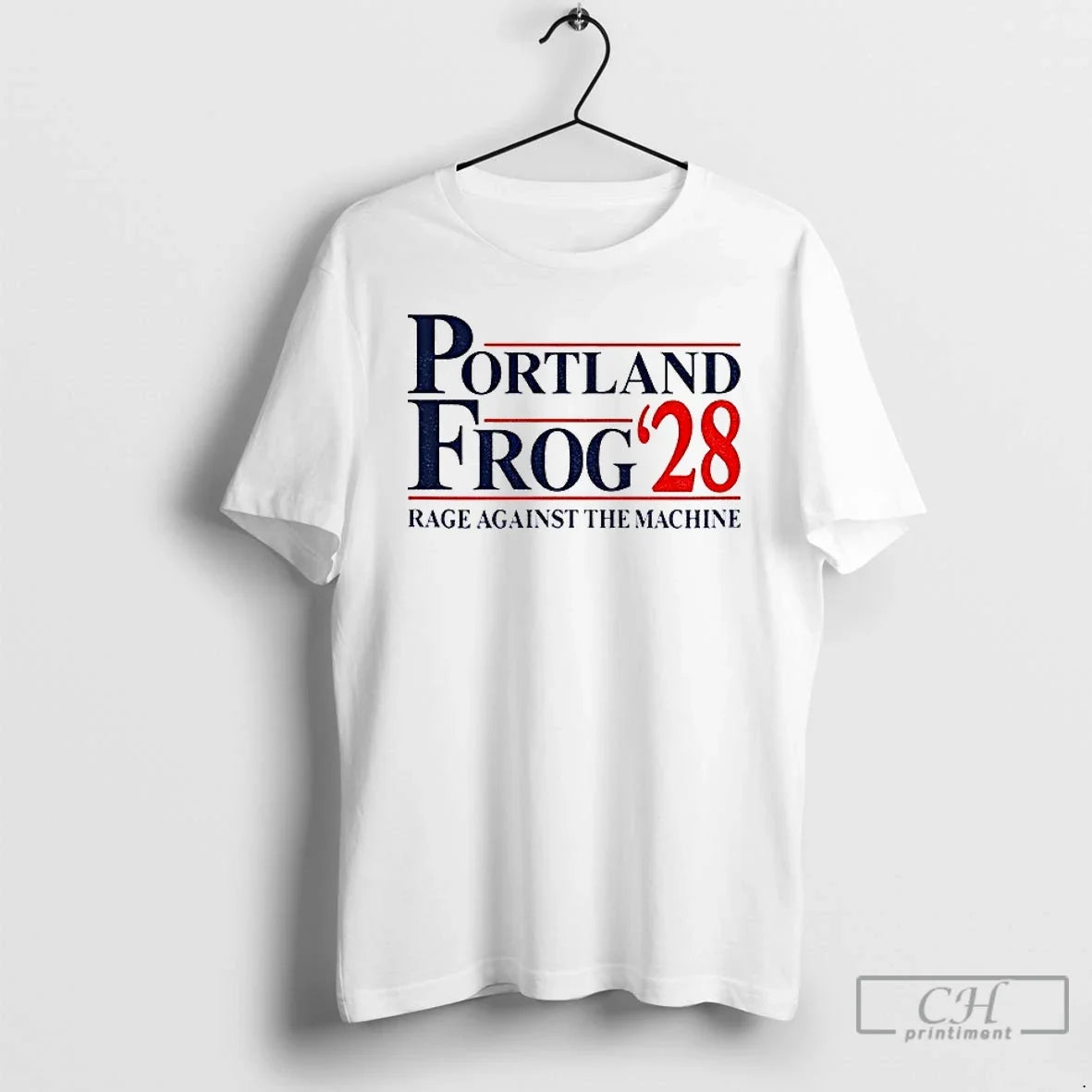 Classic Portland Frog 28 Rage Against The Machine - Adult & Kids T-Shirts, Sweatshirts & Hoodies apparel design preview 1