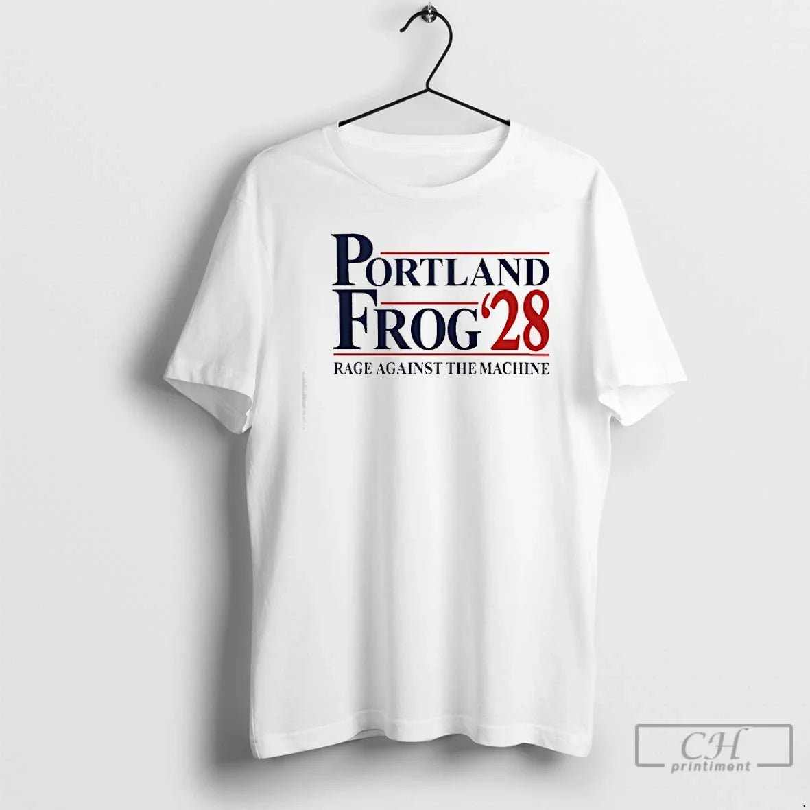 Classic Portland Frog 28 Rage Against The Machine - Adult & Kids T-Shirts, Sweatshirts & Hoodies apparel design preview 1