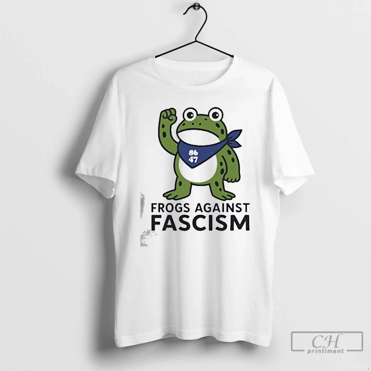Classic Portland Frog Anti Ice Frogs Against Fascism - Adult & Kids T-Shirts, Sweatshirts & Hoodies apparel design preview 1