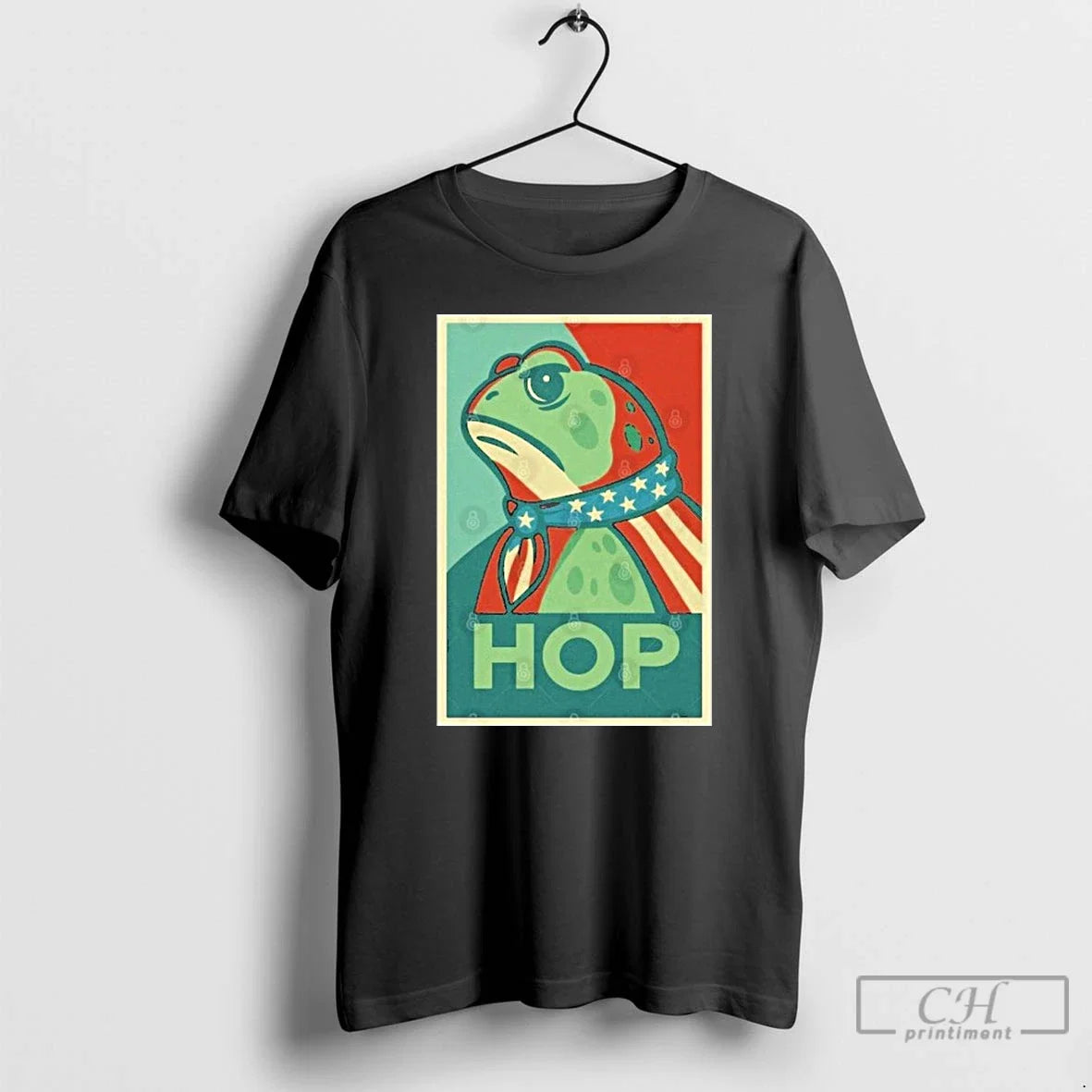 Classic Portland Frog Hop - Adult & Kids T-Shirts, Sweatshirts & Hoodies apparel design preview 1