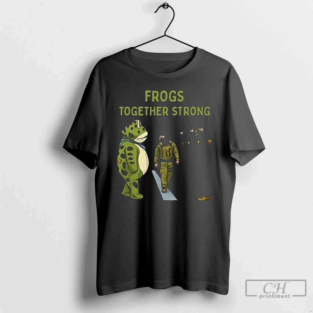 Classic Portland Frog Protest 2025 Long Sleve - Adult & Kids T-Shirts, Sweatshirts & Hoodies apparel design preview 1