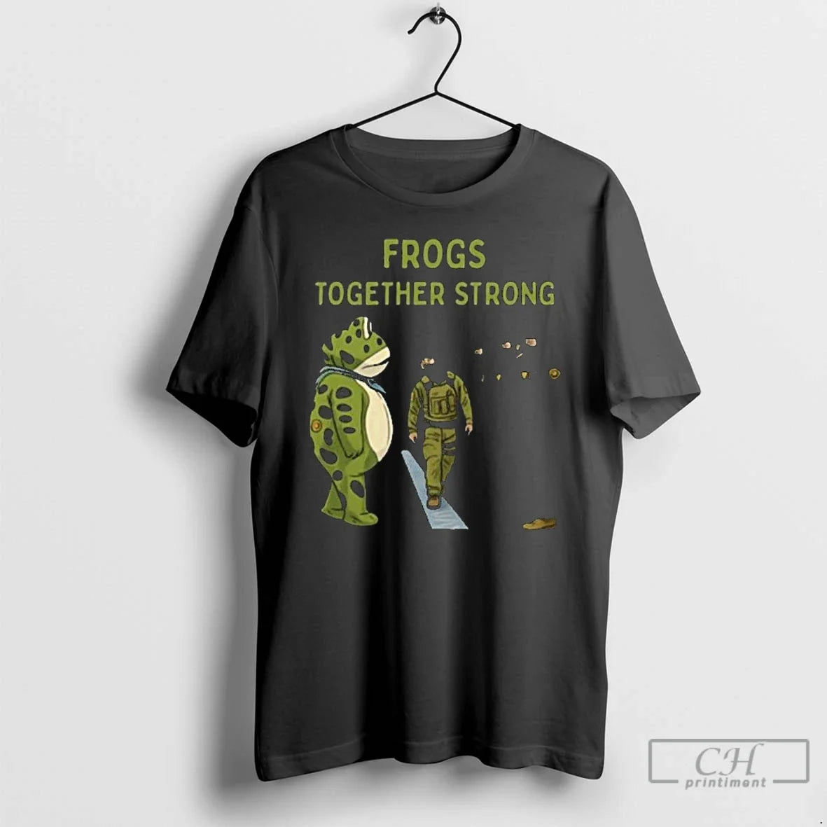Classic Portland Frog Protest 2025 Long Sleve - Adult & Kids T-Shirts, Sweatshirts & Hoodies apparel design preview 1