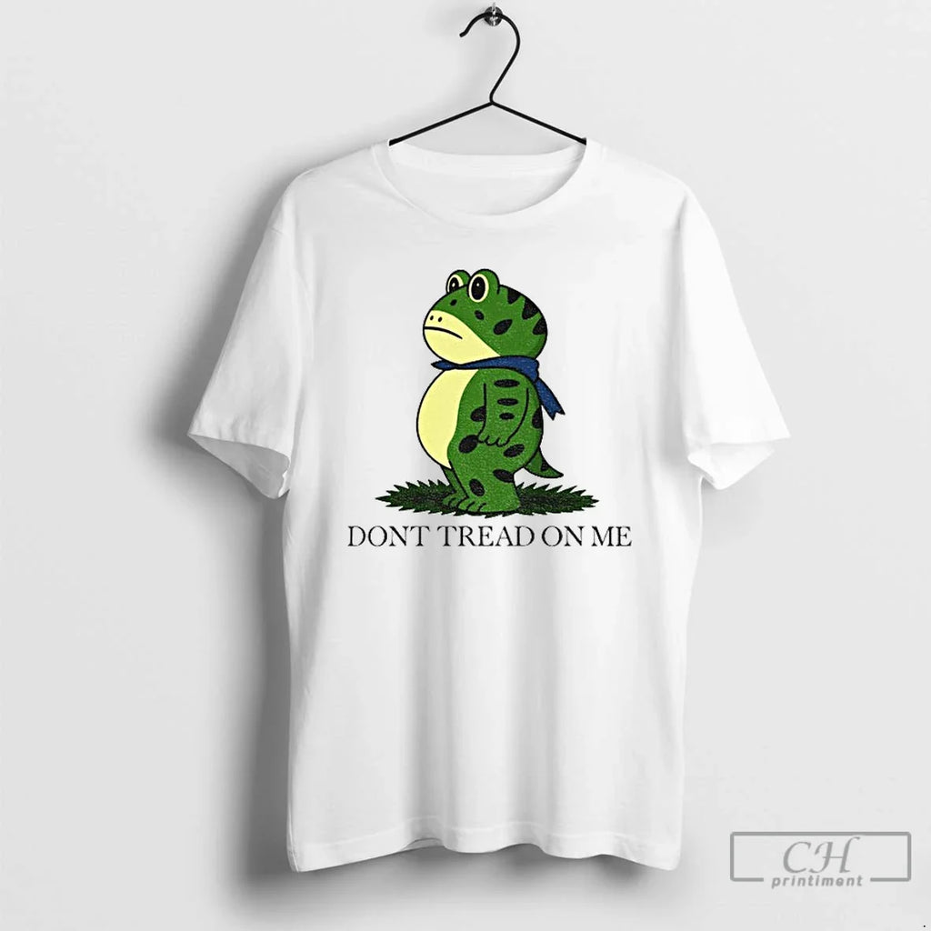 Classic Portland Frog Dont Tread On Me Funny Protest - Adult & Kids T-Shirts, Sweatshirts & Hoodies apparel design preview 1
