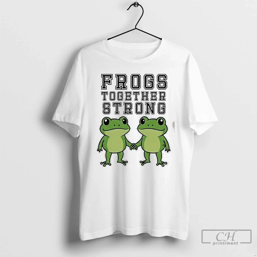 Classic Portland Frogs Together Strong - Adult & Kids T-Shirts, Sweatshirts & Hoodies apparel design preview 1