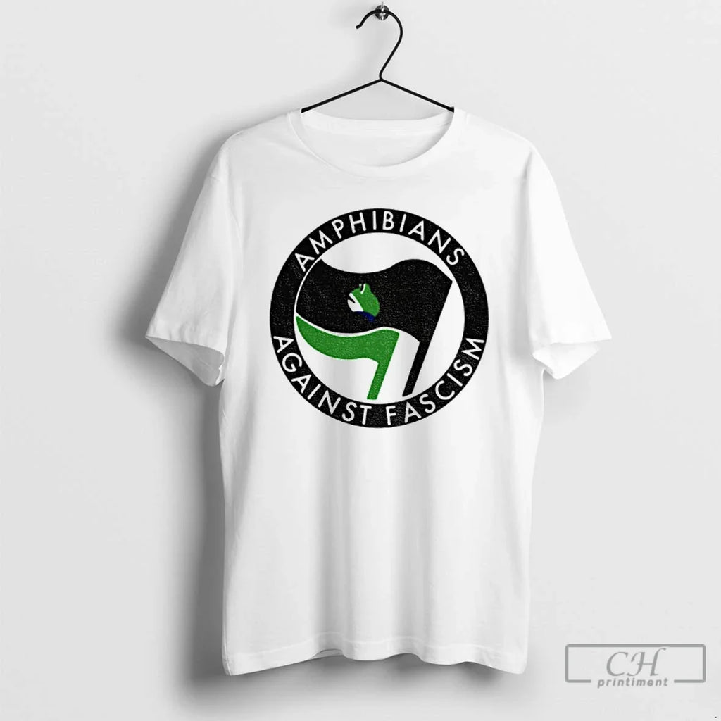 Classic Portland Frogs Amphibians Against Fascism - Adult & Kids T-Shirts, Sweatshirts & Hoodies apparel design preview 1