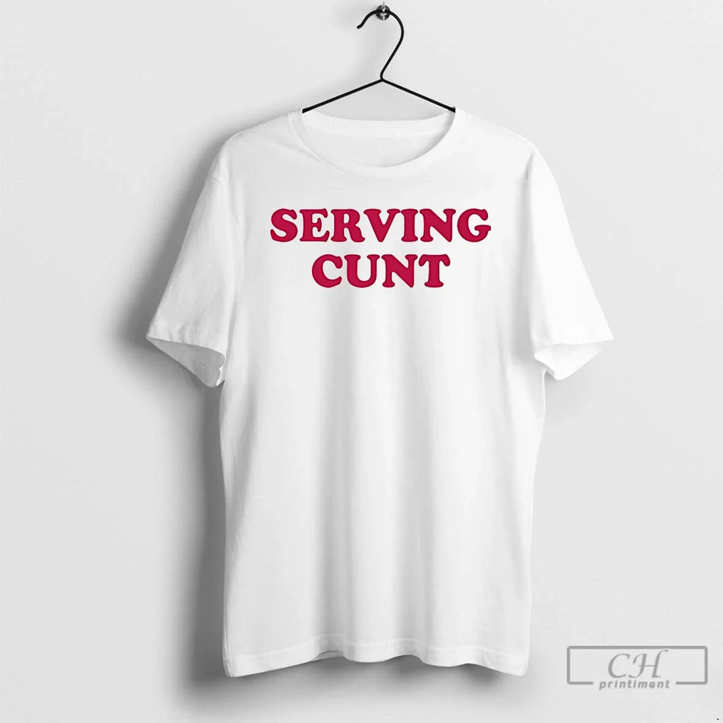 Classic Pottymouthpollyanna Serving Cunt - Adult & Kids T-Shirts, Sweatshirts & Hoodies apparel design preview 1